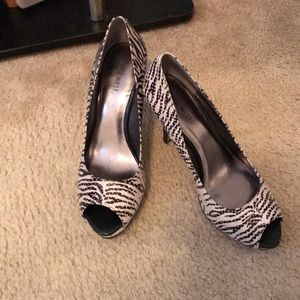 Open toe women heels